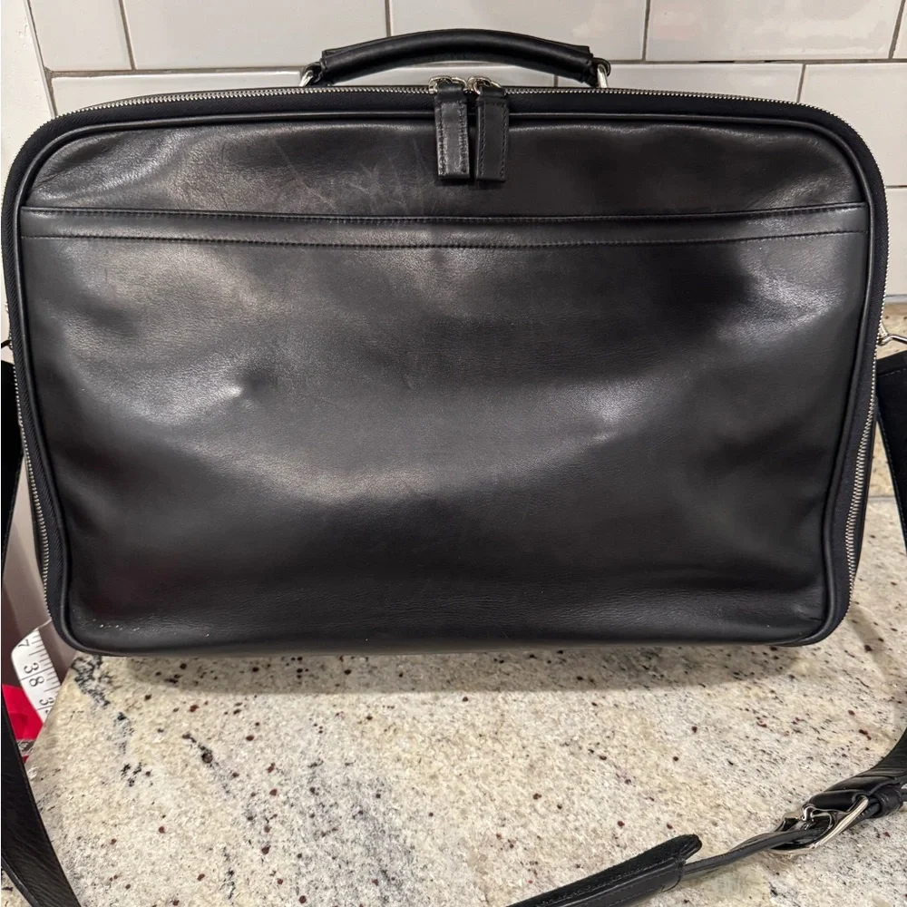 Coach Black briefcase Leather Men's Bag